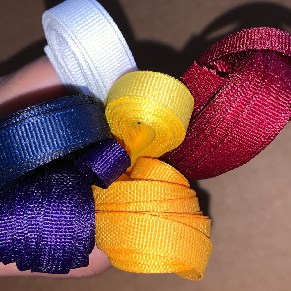 60 Yards 3/8 Grosgrain ribbon Assorted Colors